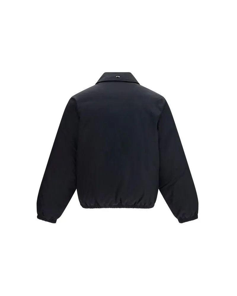 Our Legacy Men's Black Goose Down Full-Length Jacket Clothing Black