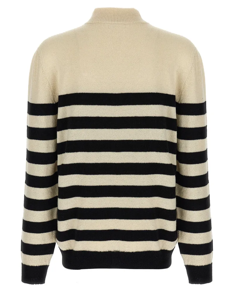 Balmain Men's Bicolor Wool Cardigan Clothing Multicolor