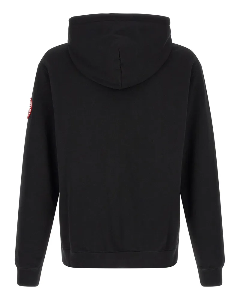 Canada Goose Men's Black Cotton Sweatshirt Clothing Black