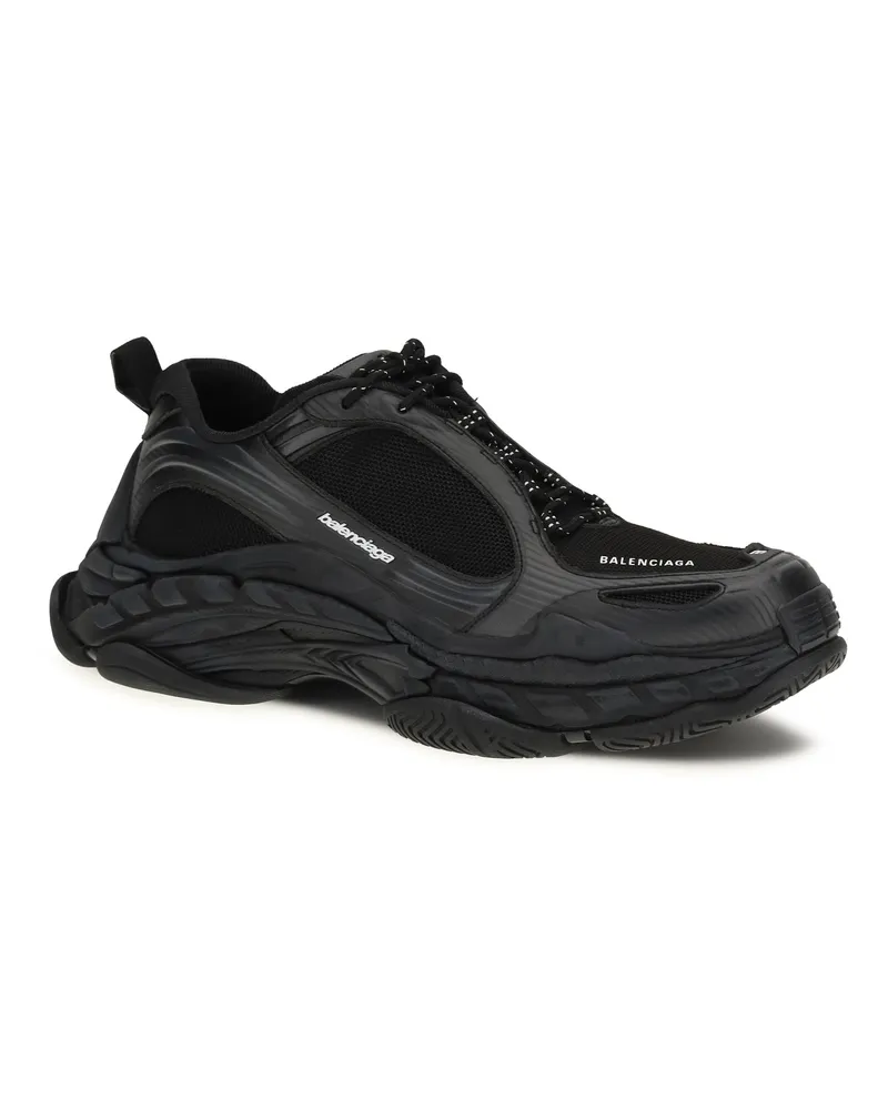 Balenciaga Men's Triple S.2 Sneakers Black - Dark Grey Black