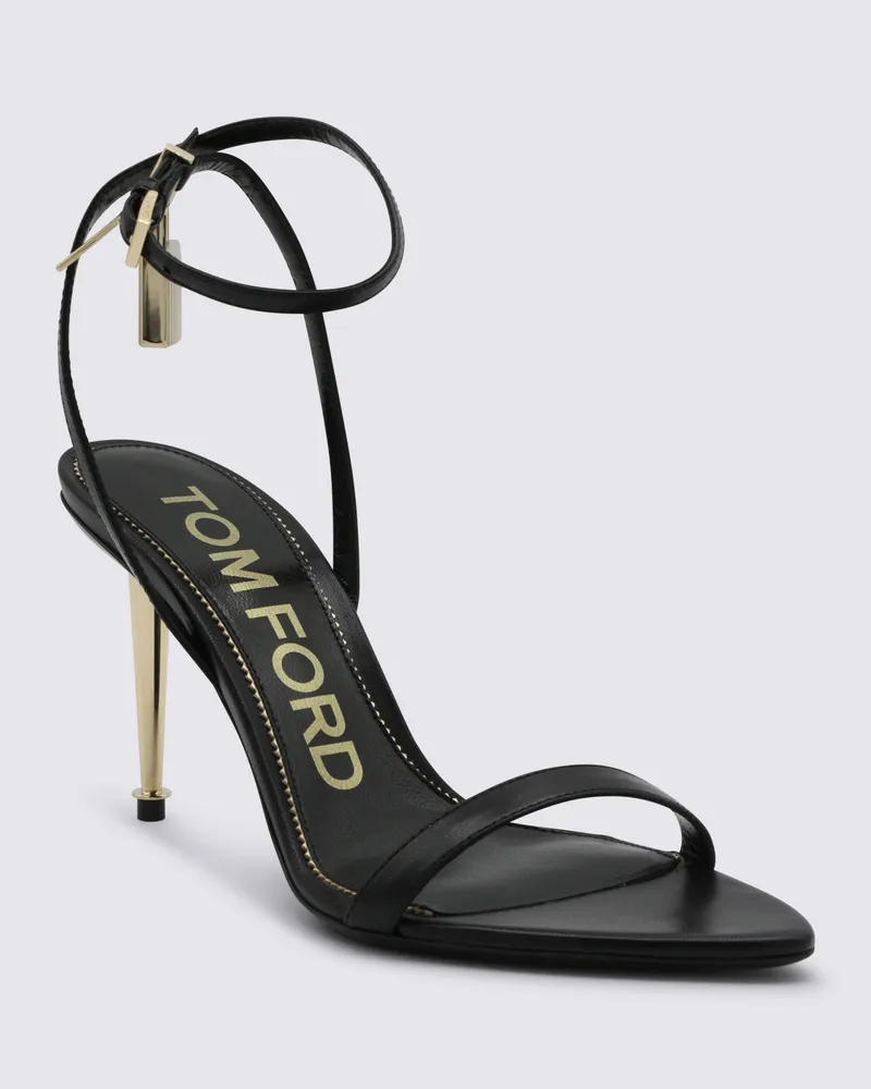 Tom Ford Women's Sandals Black _cover Tex-Le - Sole Le Tex/le Black