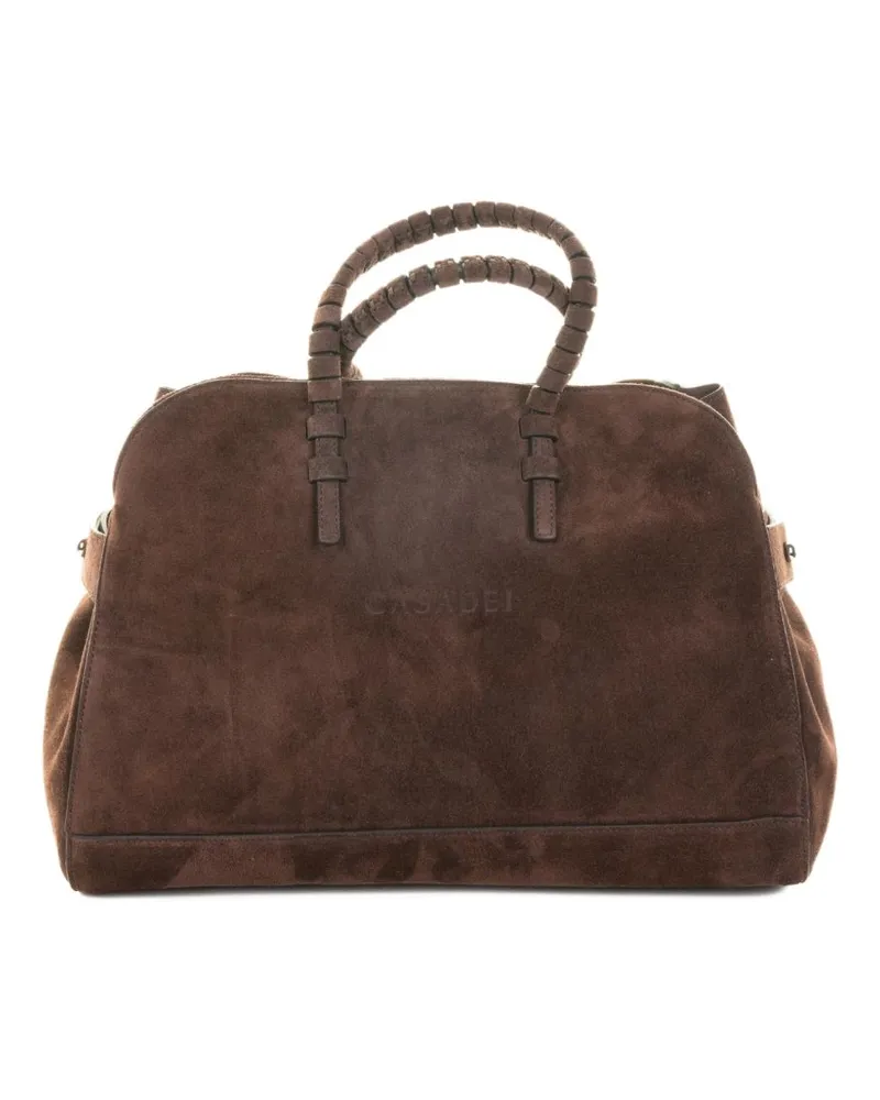 Casadei Shoulder Bag — Brown Brown