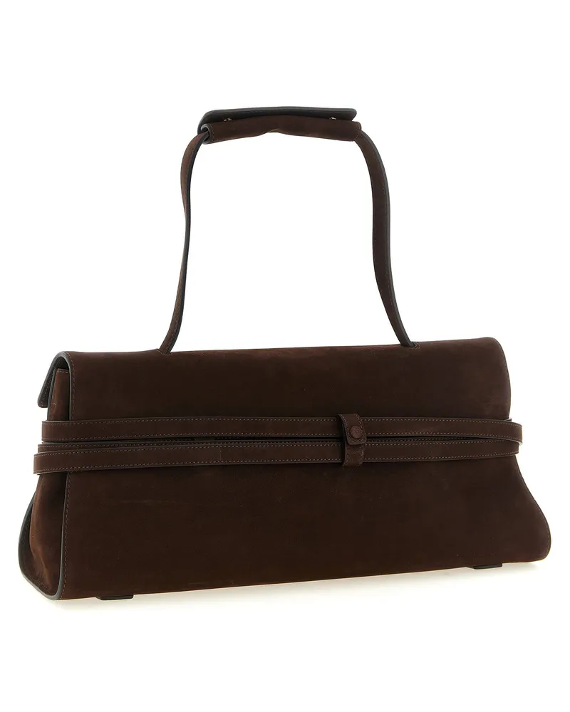 Moschino Milano Shoulder Bag — Brown Brown