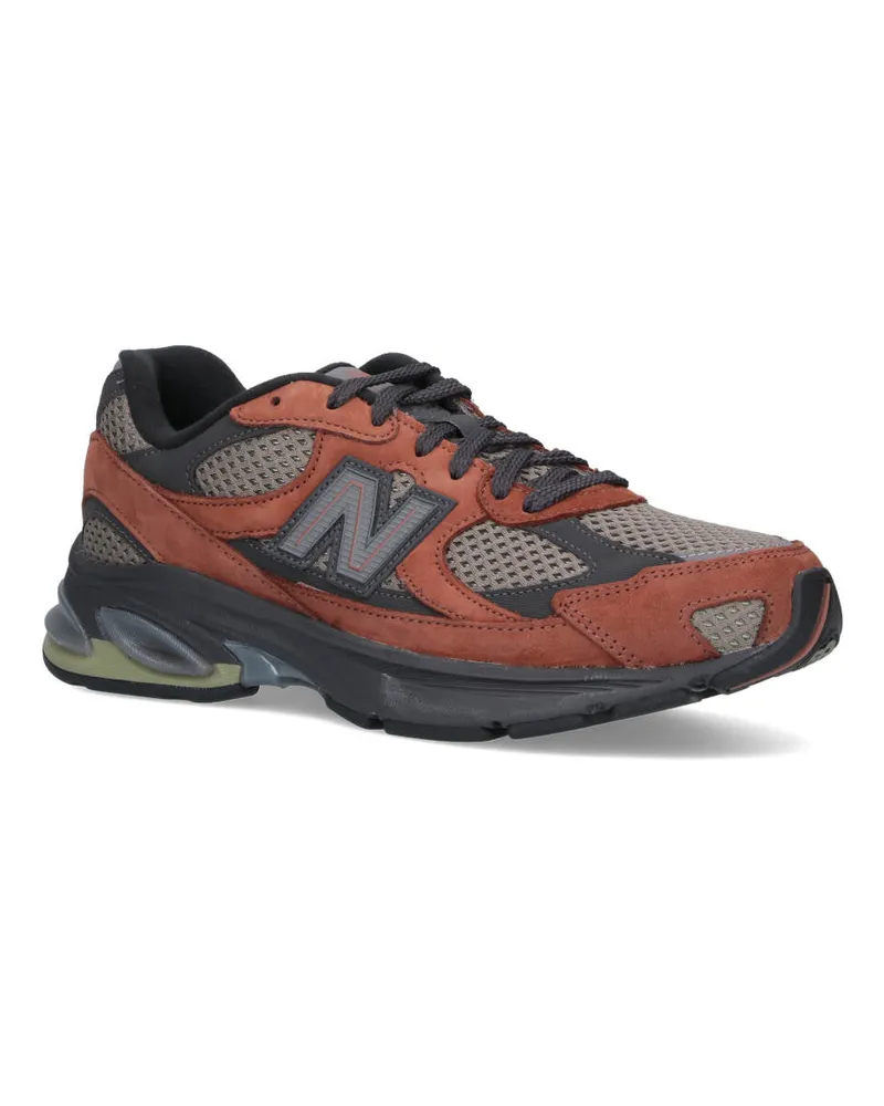 New Balance Unisex Sneakers Brown Textile Brown