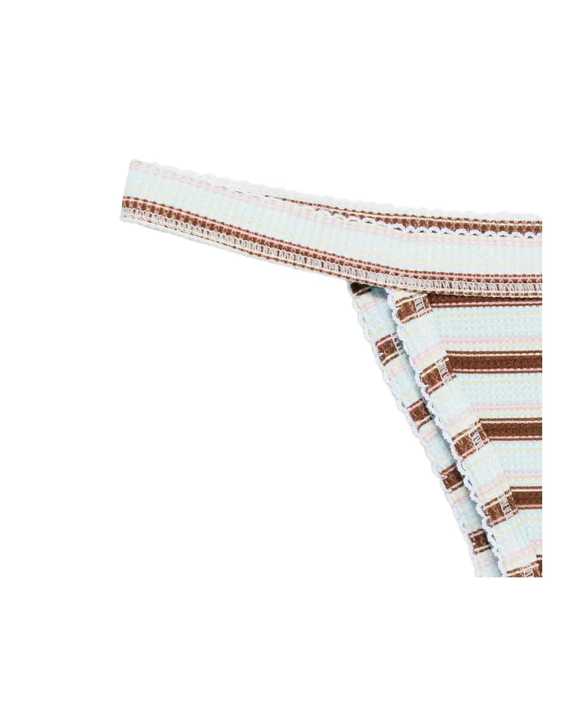 Frankies Bikinis Verst Bikini Bottoms — Blue Blue