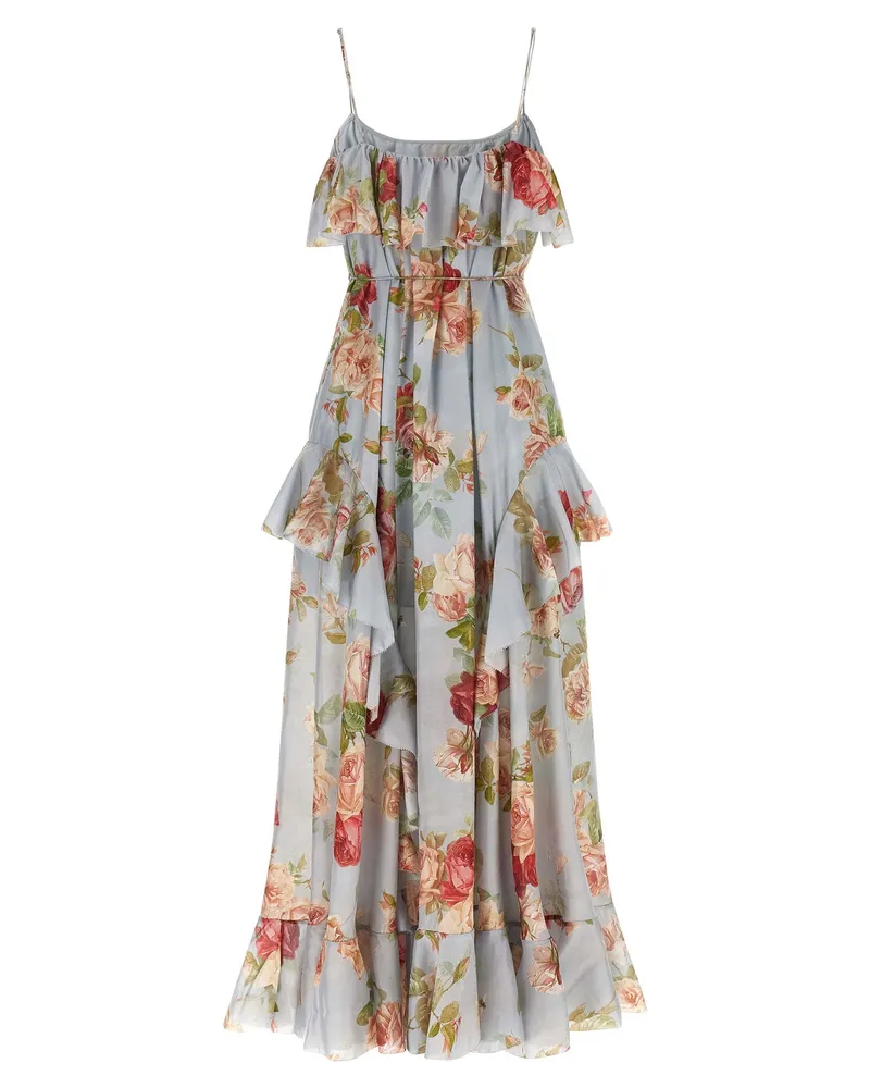 Zimmermann Roselight Dress — Grey Grey