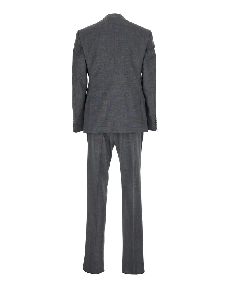 Emporio Armani Men's Suit Slim Fit Black Suits Black