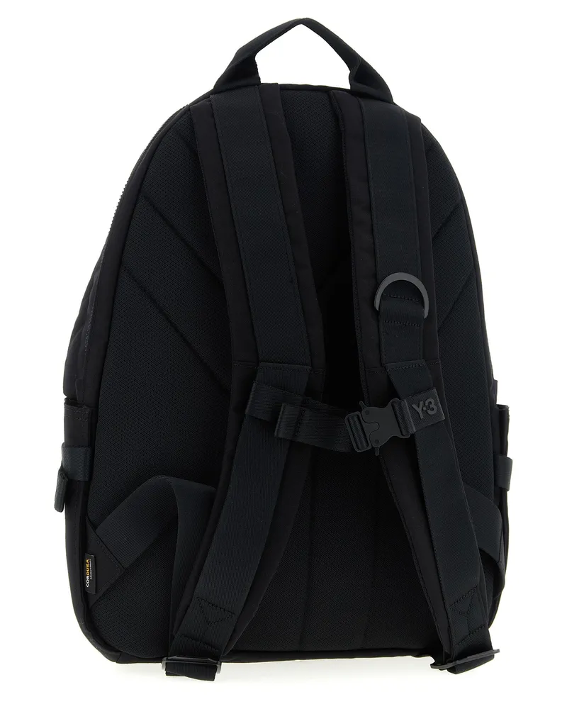 Y-3 Unisex Black Polyamide Backpack Black