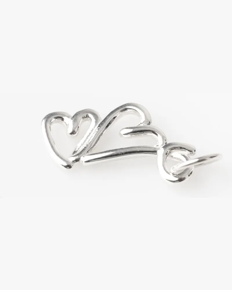 Bar Jewellery Charm — Silver Silver