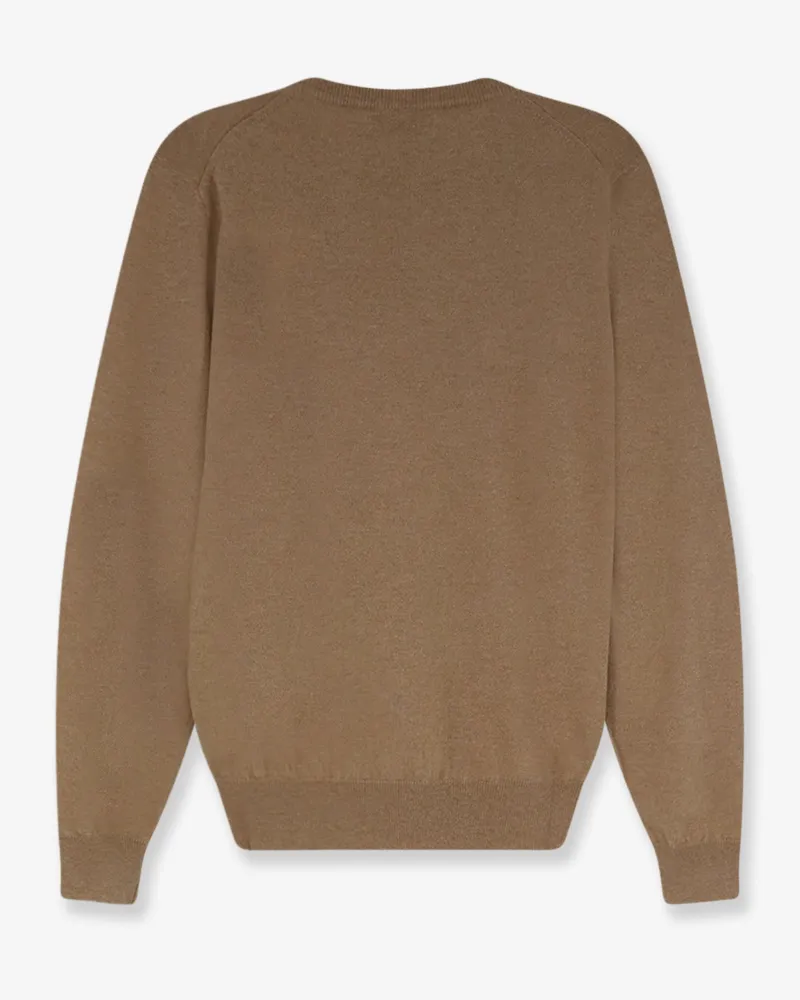 Brunello Cucinelli Men's Cashmere Sweater Beige Beige