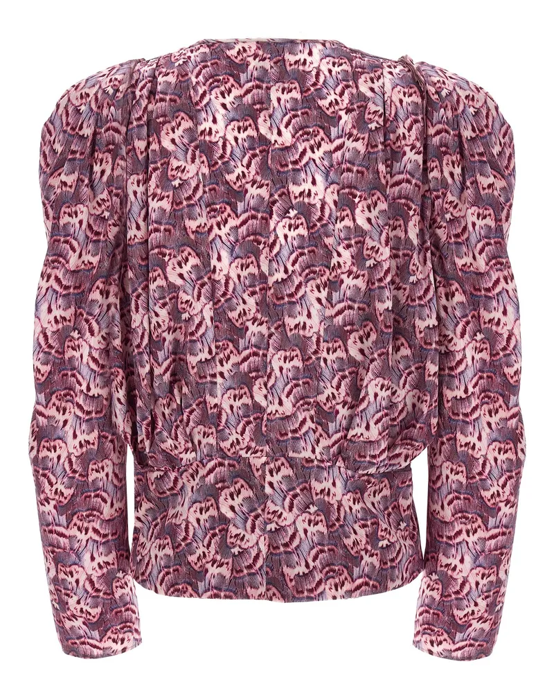 Isabel Marant Zarga Blouse — Plum Plum