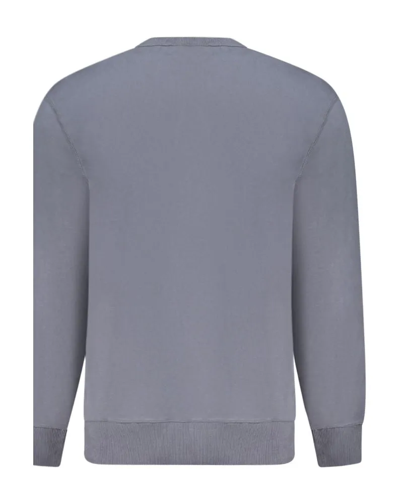 Calvin Klein Cotton Crew Neck Sweatshirt — Gray Gray