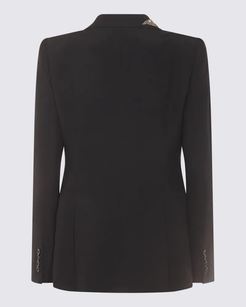 Alexander McQueen Women's Jackets Black _vi Ac Black