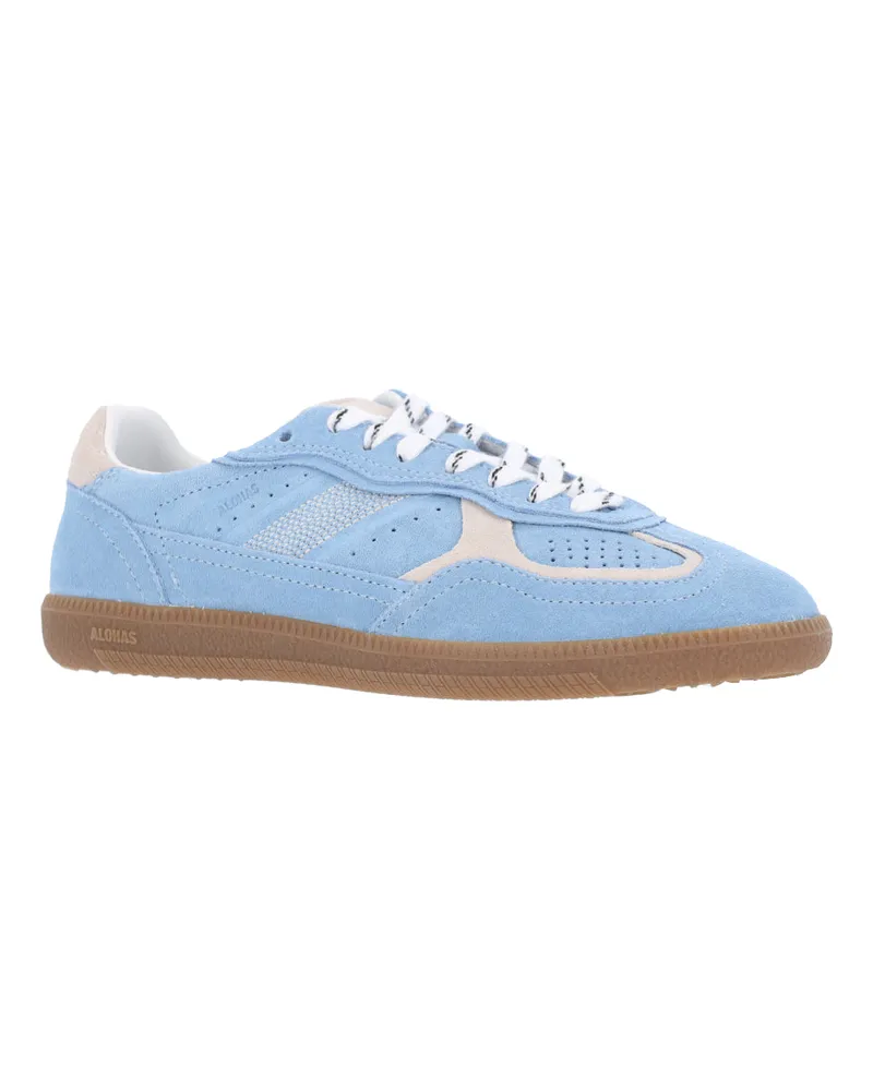 Alohas Women's Sneakers Blue Leather Blue