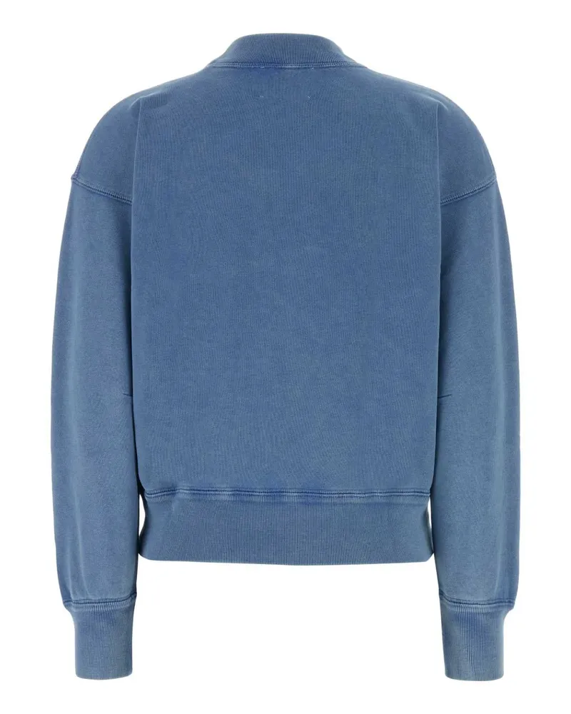 Étoile Isabel Marant Women's Air Force Blue Cotton Blend Moby Sweatshirt Bluelightblue Exterior: Polyester Maglieria Sweater Blue