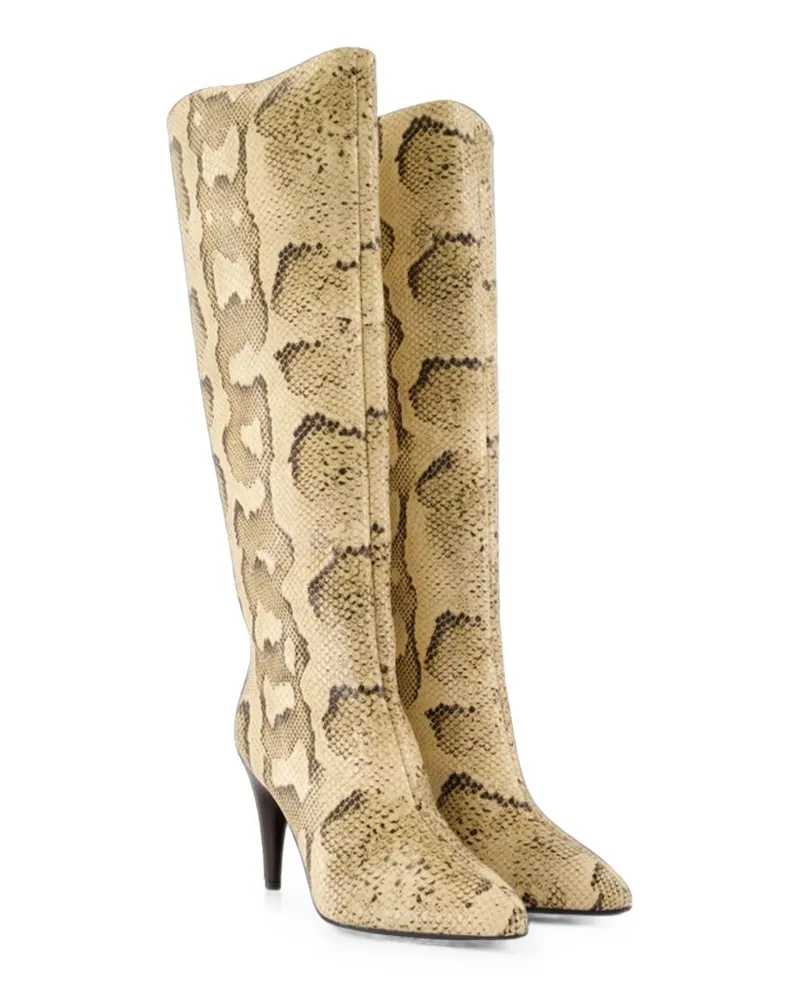 Isabel Marant Jany Boots — Beige Beige