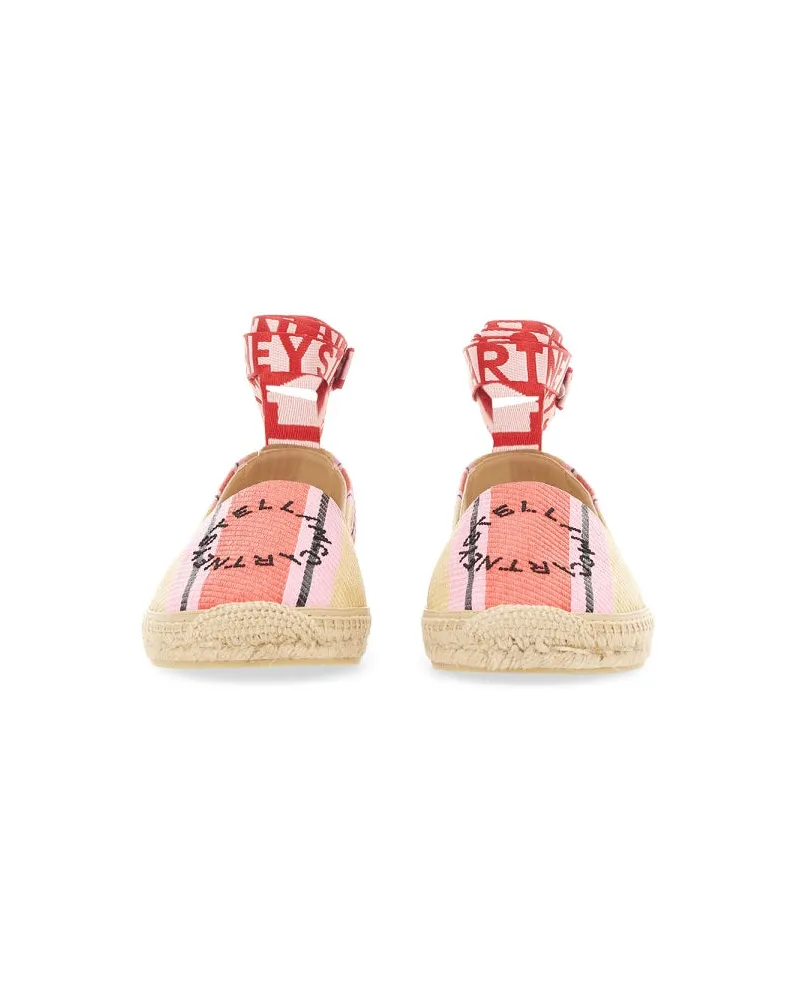 Stella McCartney Jute Sole Espadrille Flat — Multicolor Multicolor