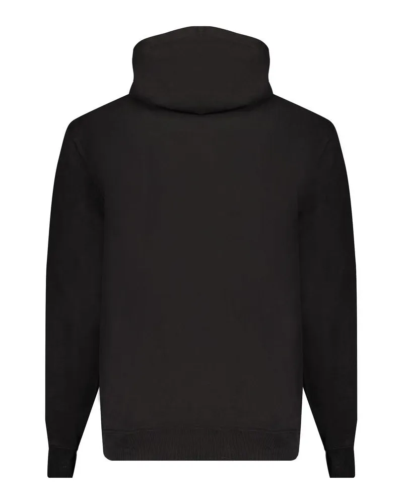 Calvin Klein Cotton-Blend Hoodie — Black Black