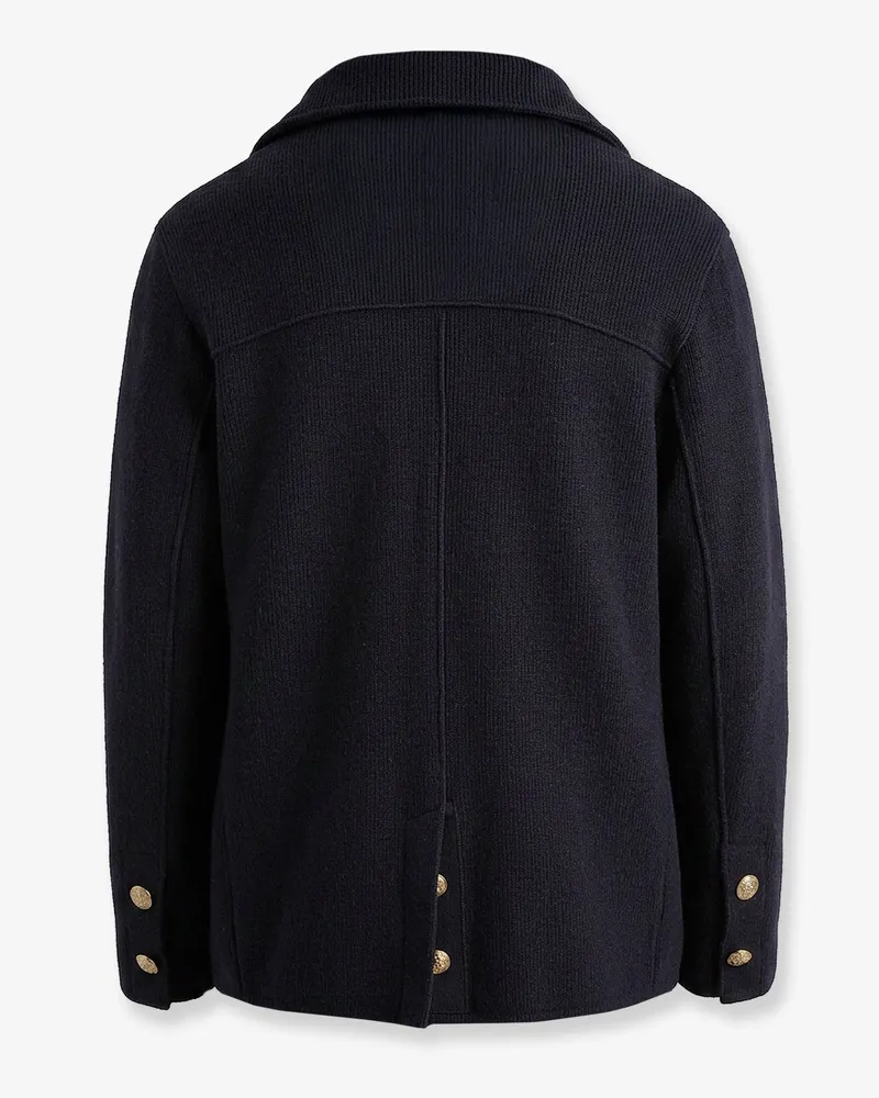 Dolce & Gabbana Men's Virgin Wool Blazer Blue Blazers Jacket Blue