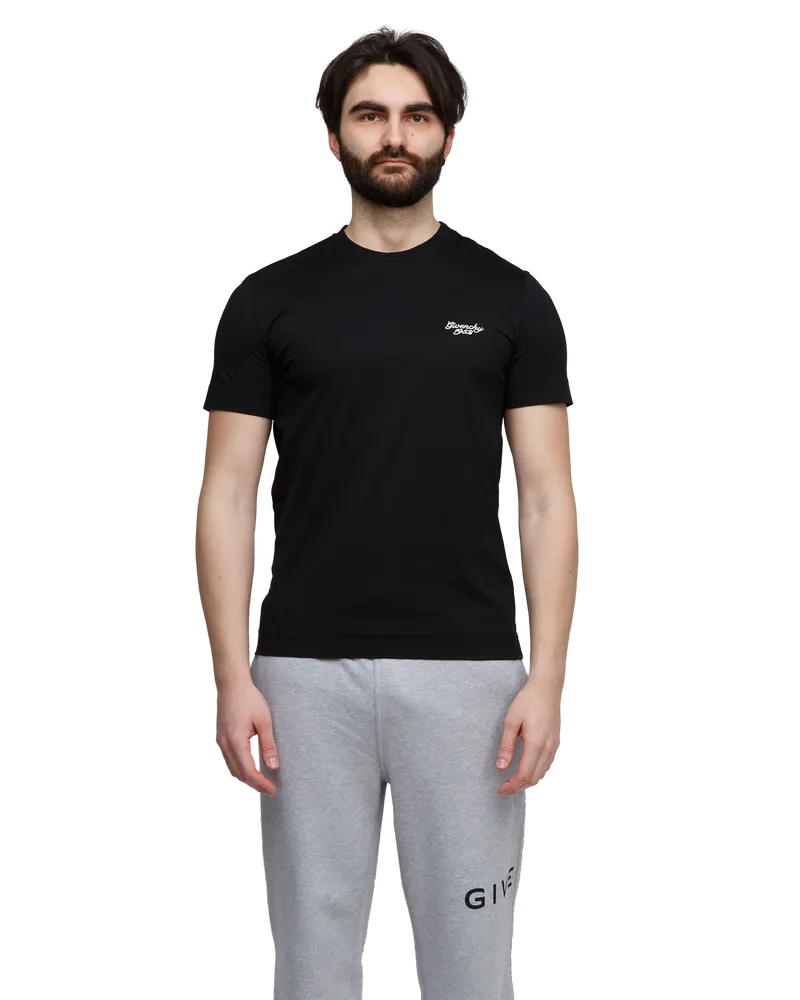 Givenchy Men's Black Cotton T-Shirt Black