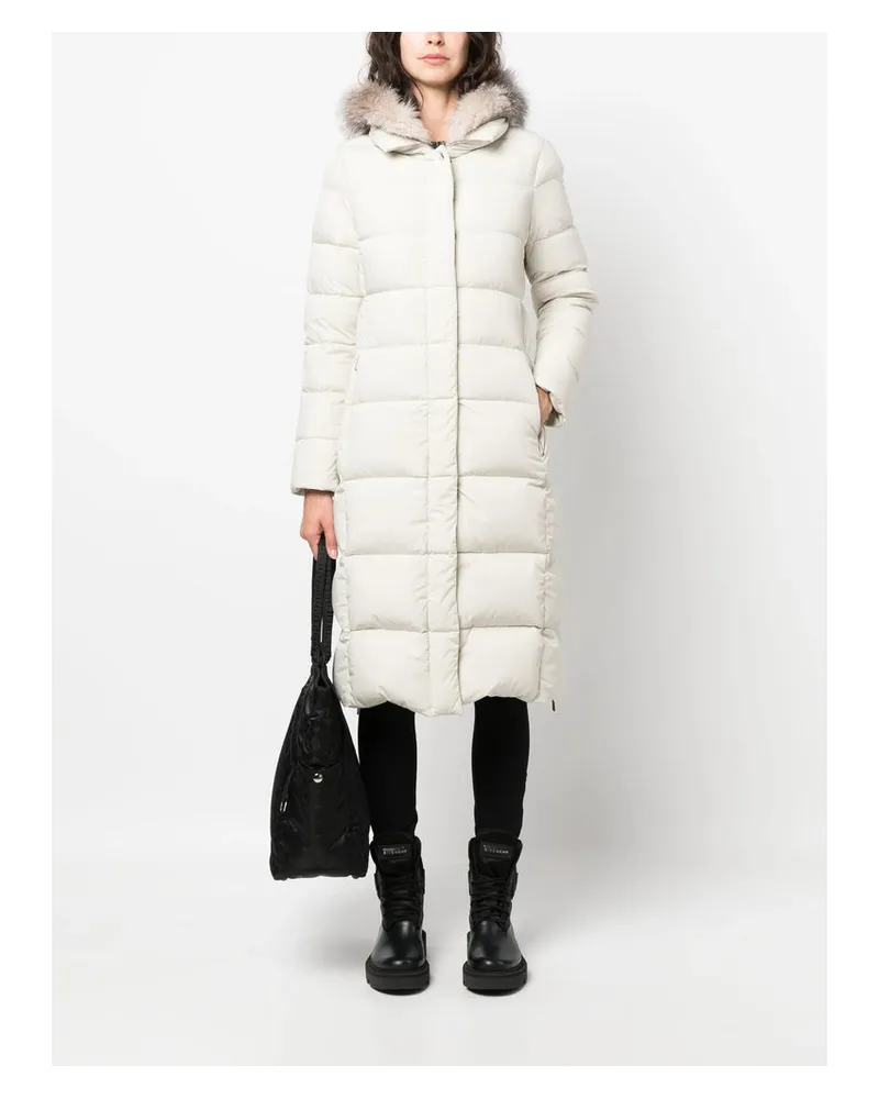 MOORER Zagara Down Coat — White White