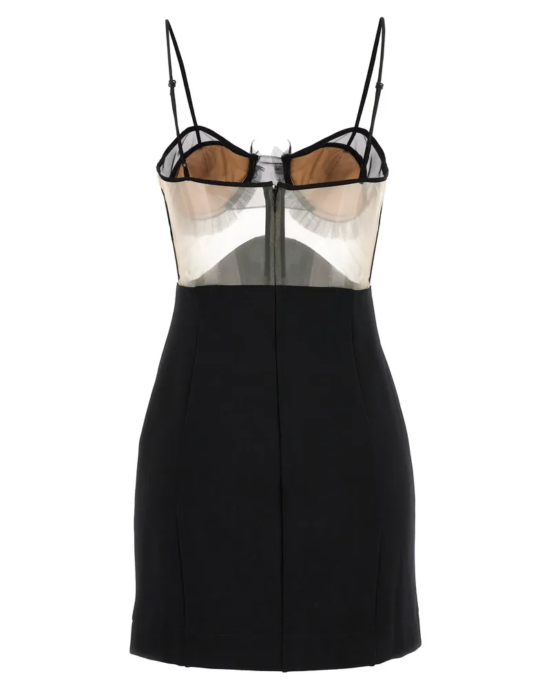 Nensi Dojaka Dress — Black Black