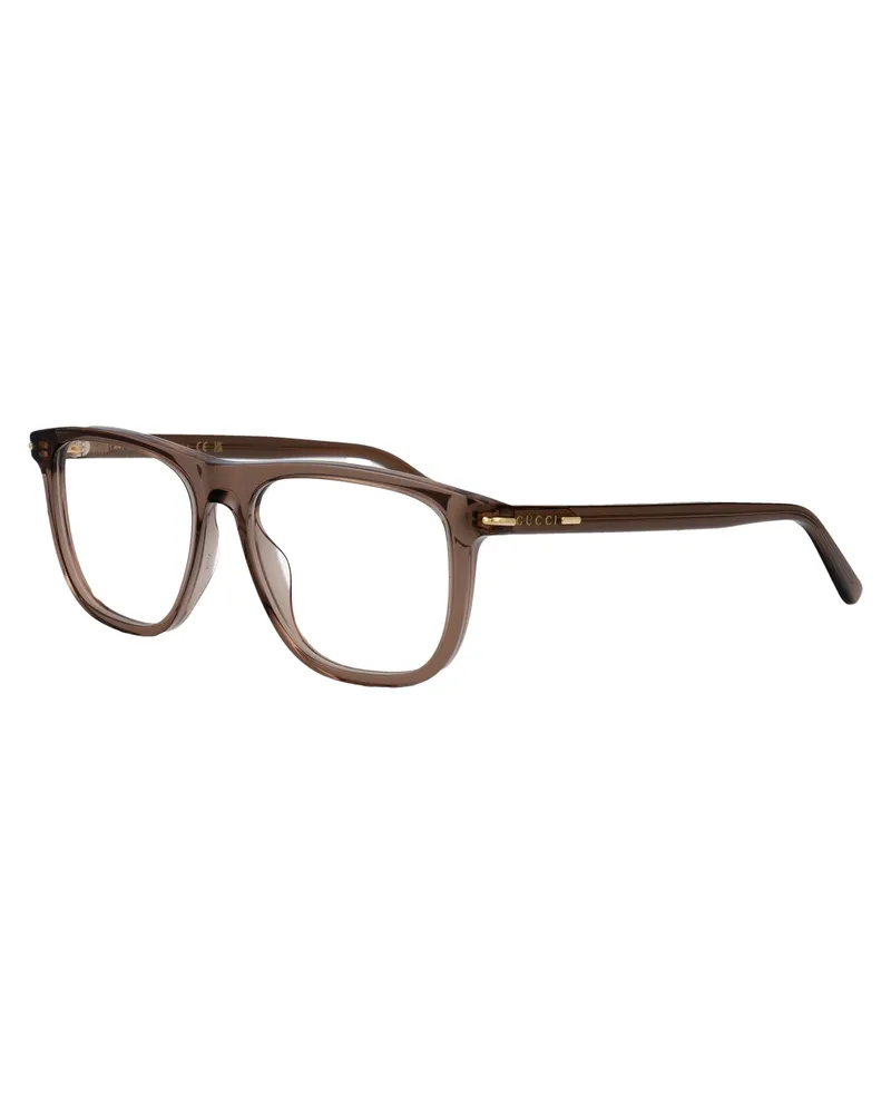 Gucci Men's Sunglasses Gg2130o Brown Acetate Glasses & Frames Brown