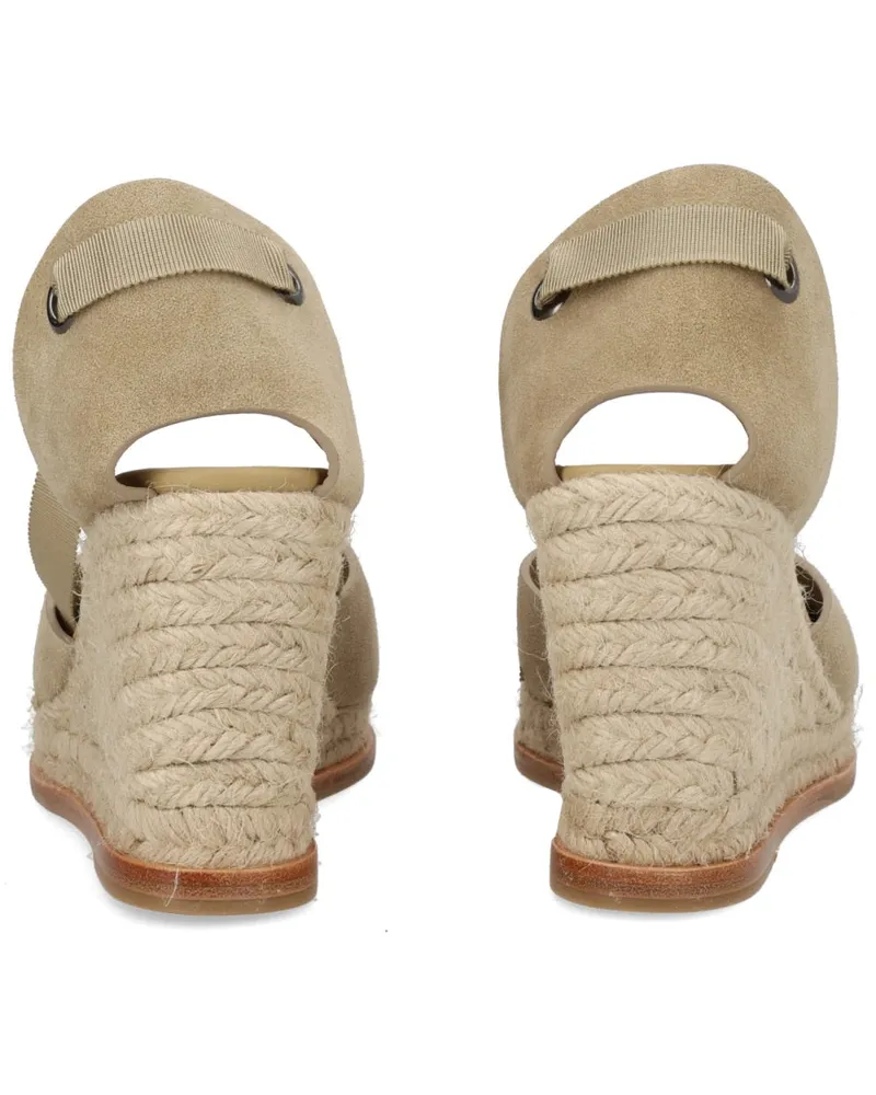 Castañer Espadrille Flat — Beige Beige