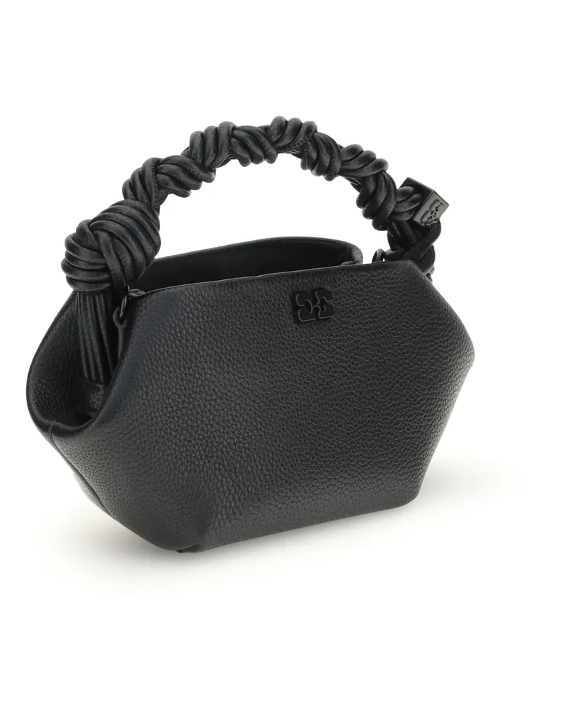 Ganni Women's Bou Mini Handbag Black Handbags Hand Bags Black