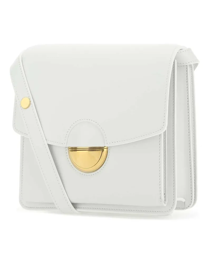 Proenza Schouler Women's White Leather Dia Shoulder Bag 104 Borse A Tracolla White