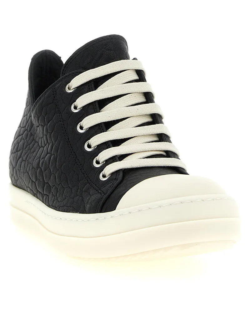 Rick Owens Low Sneaks Sneaker — Black Black