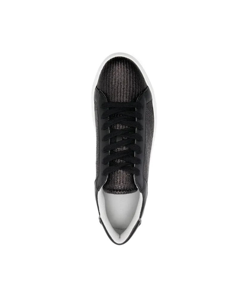 Fabiana Filippi Women's Round-Toe Low-Top Sneakers Ss23 W Black