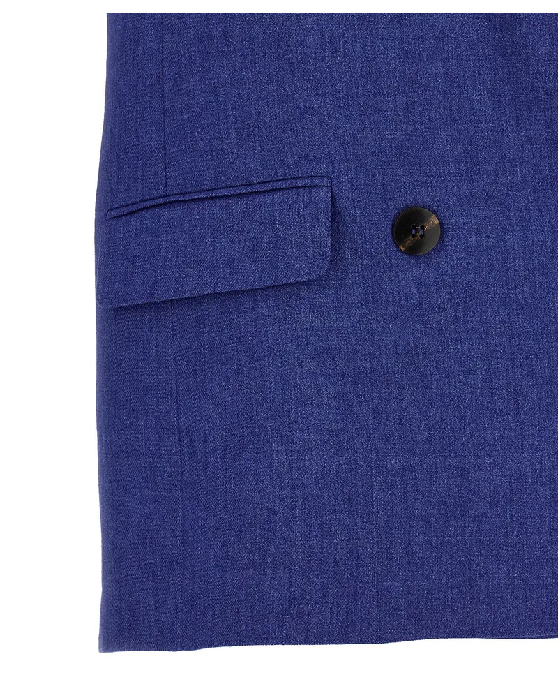 Max Mara Mstaia Vest — Blue Blue