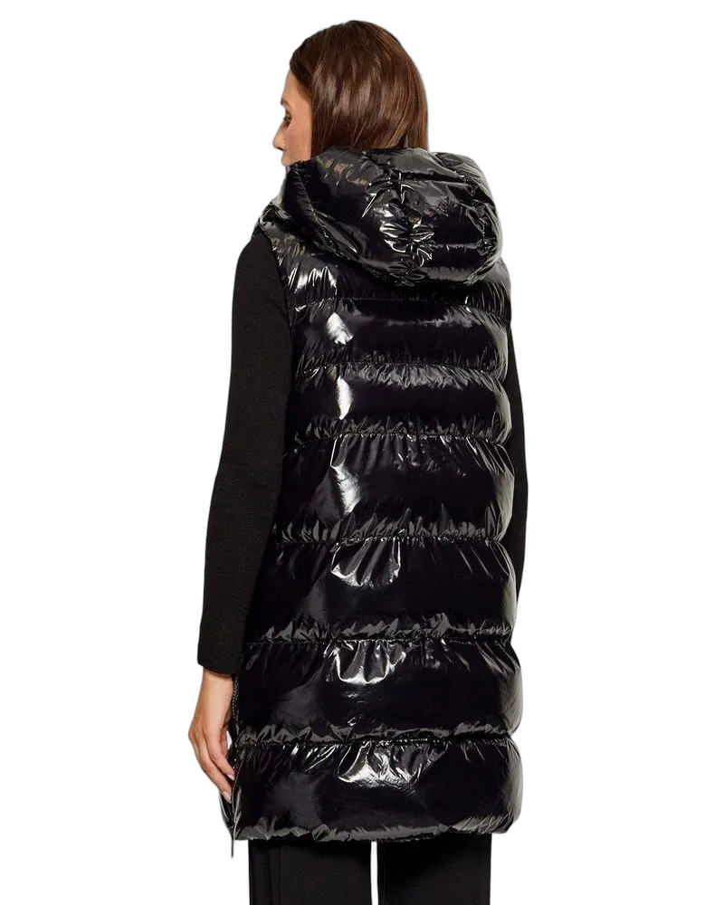 Pinko Women's Vest Black Polyamide Apparel Jacket Black