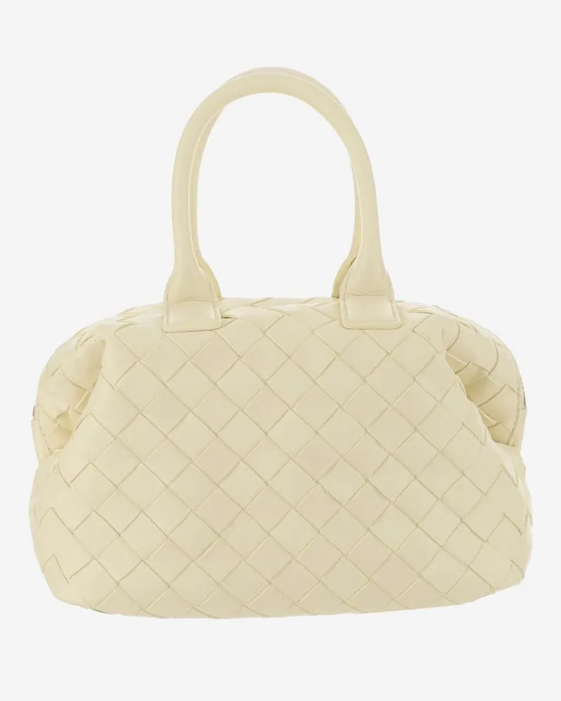 Bottega Veneta Women's Mini Bauletto Bag Yellow Leather Handbags Hand Yellow