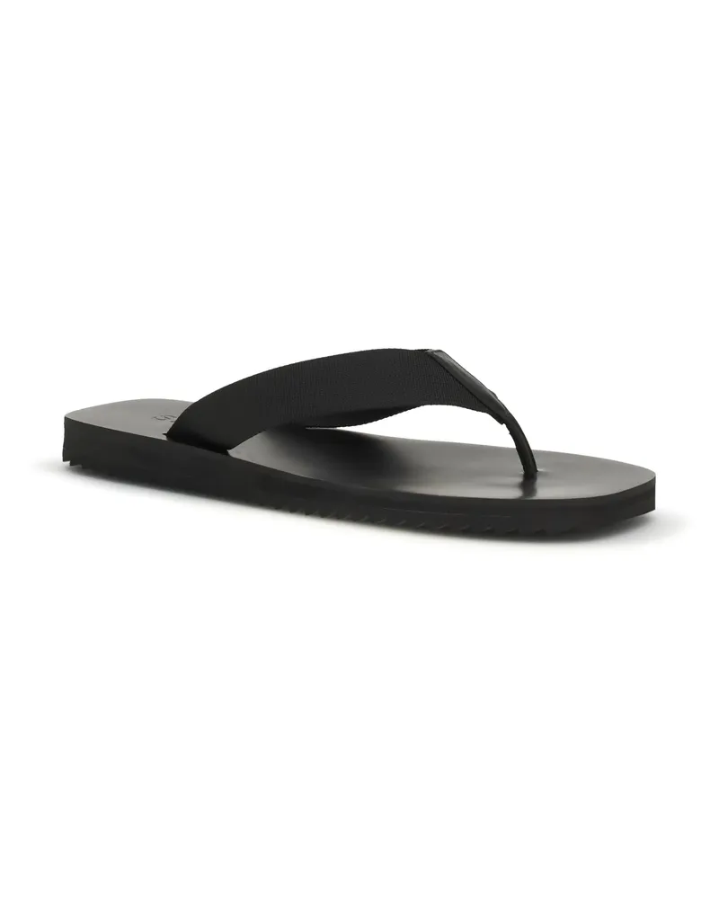 SENSO Women's Flip-Flop Sandals Ebony Upper: Rubber Black