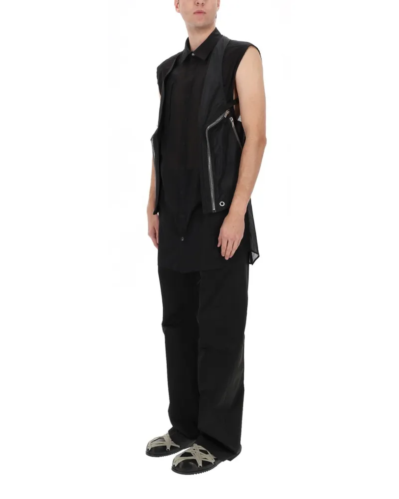 Rick Owens Vest — Black Black