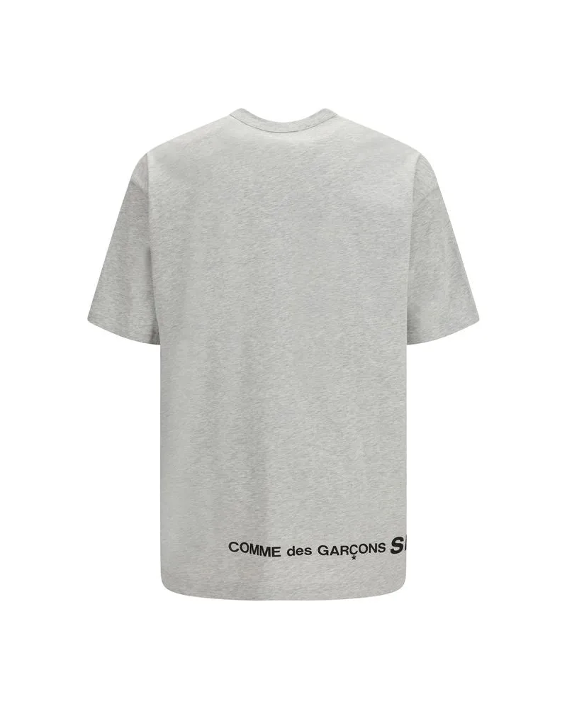 Comme des Garçons Men Gray Cotton T-Shirt Gray
