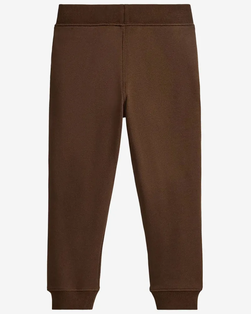 Ralph Lauren Boys' Cotton-Blend Pants Brown Trousers Brown