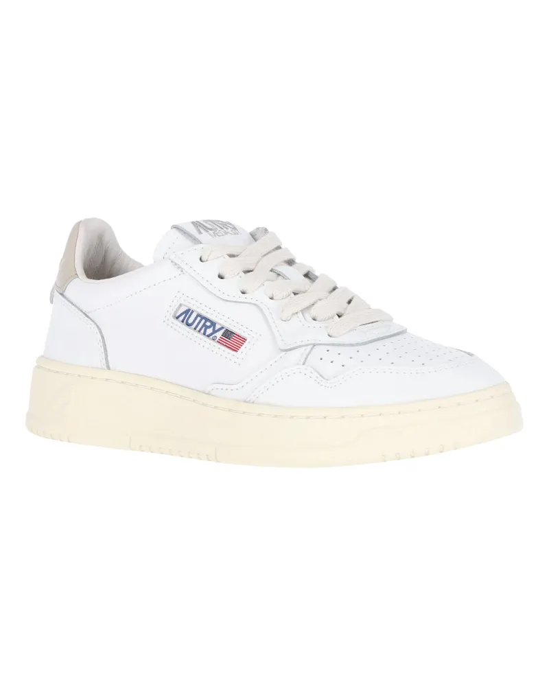 AUTRY Women's Sneakers White Upper: Cow Leather White