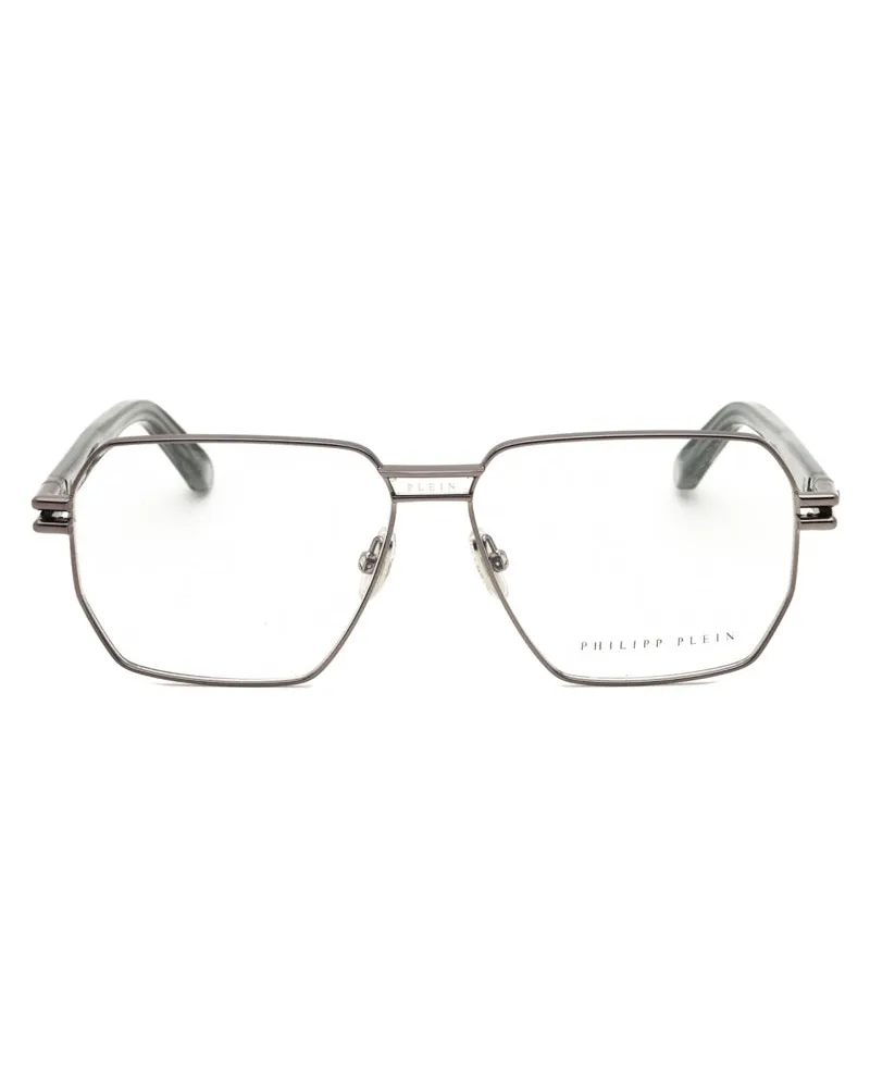 Philipp Plein Men's , Frame And Lens Gray Eyeglasses Sunglasses Gray