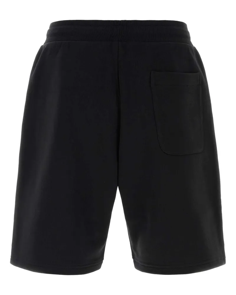 AMI Paris Cotton Bermuda Shorts — Black Black