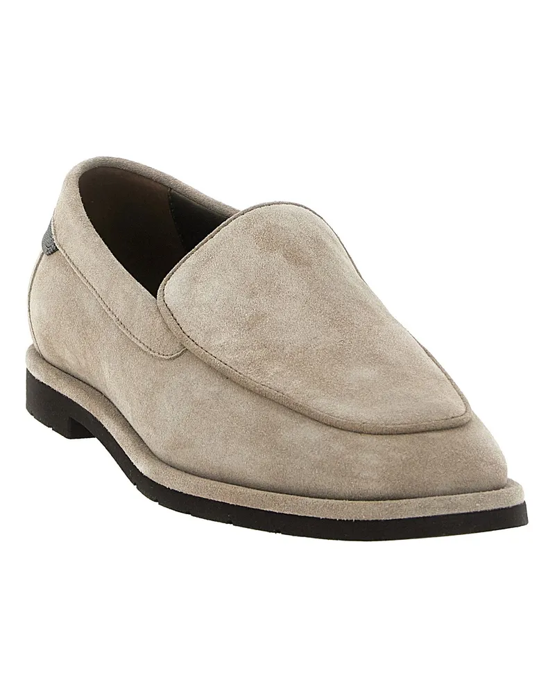 Brunello Cucinelli Monile Loafer — Beige Beige