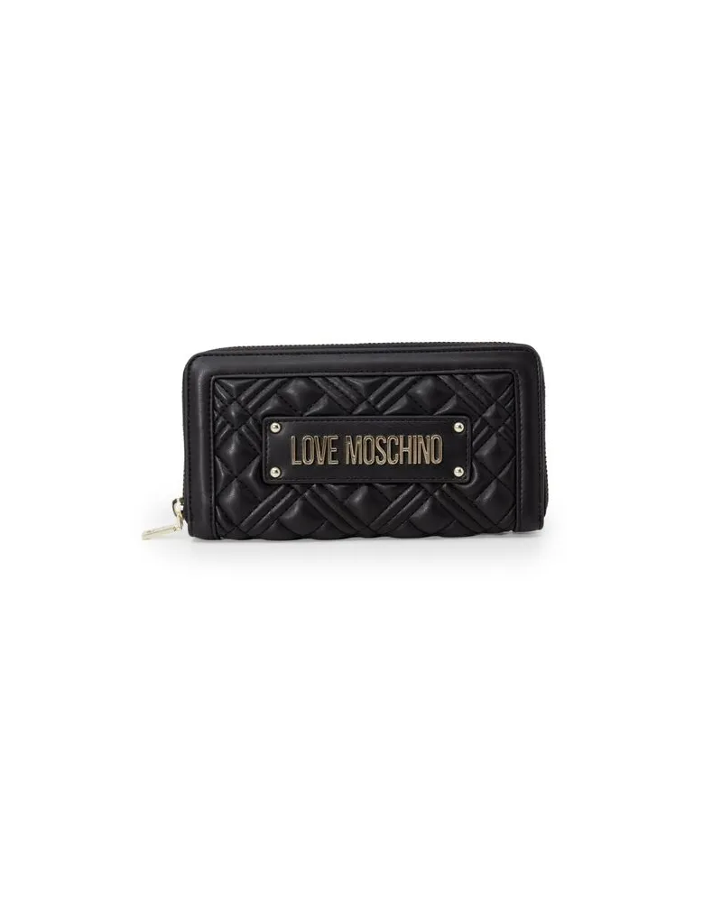 Moschino Women's Bicolor Polyethylene Accessories Black