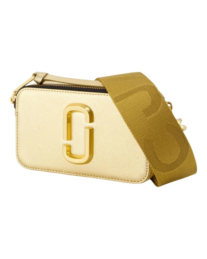 Marc Jacobs Women's The Snapshot Crossbody -  Leather Gold Cowhide Bags Crossbodies Gold