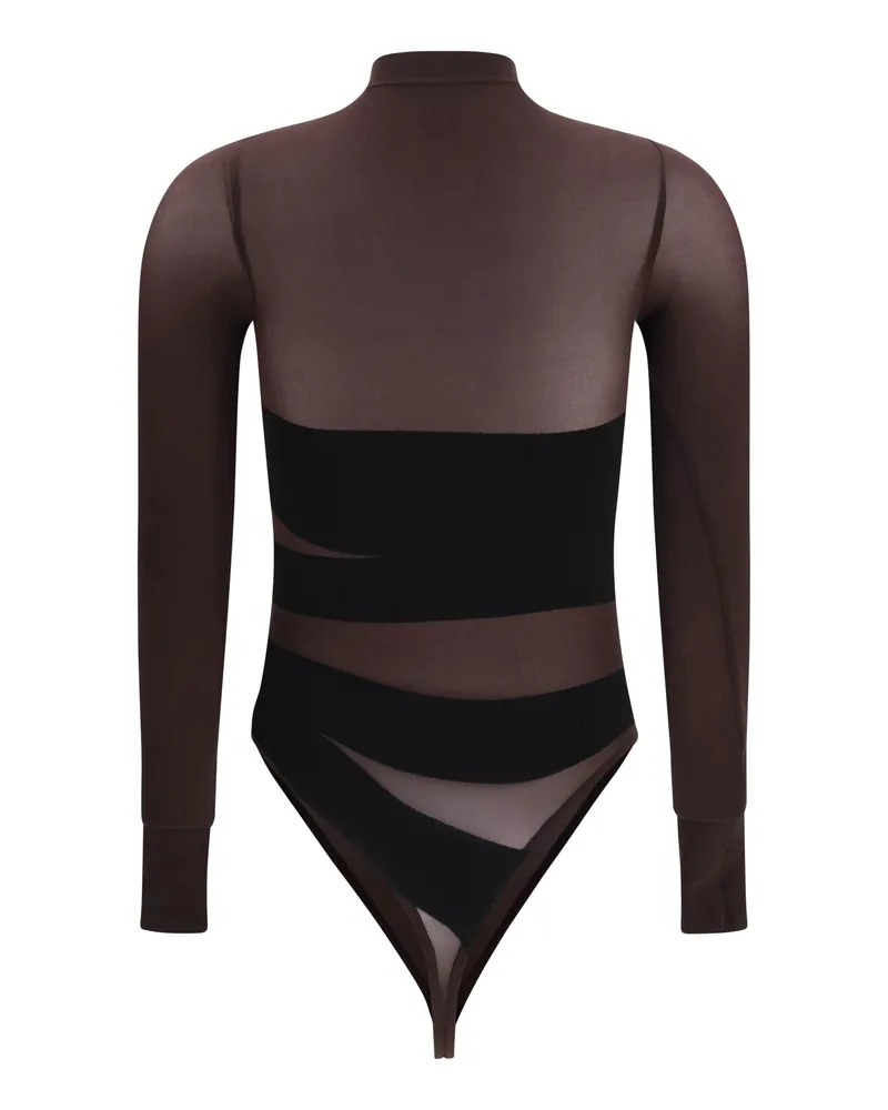 Wolford Bodysuit — Brown Brown