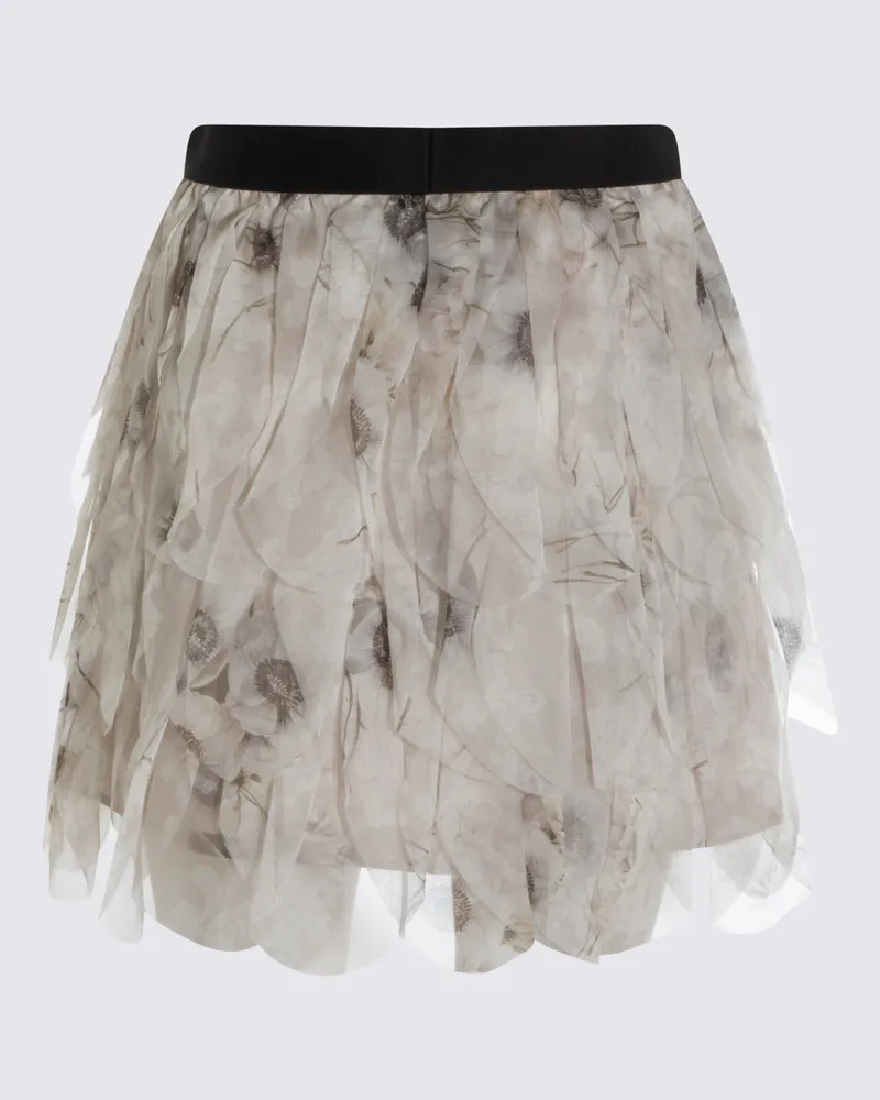 Max Mara Women's Skirts Grigio Perla _si Gray