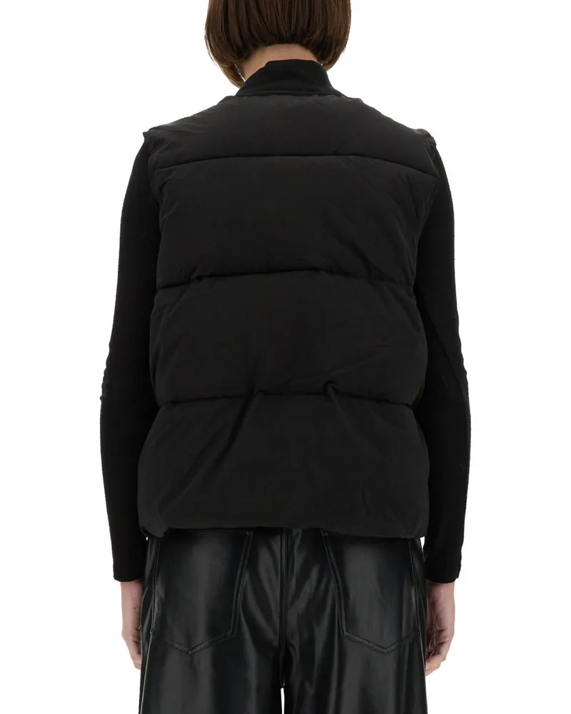 Alpha Industries Sleeveless Nylon Vest — Black Black
