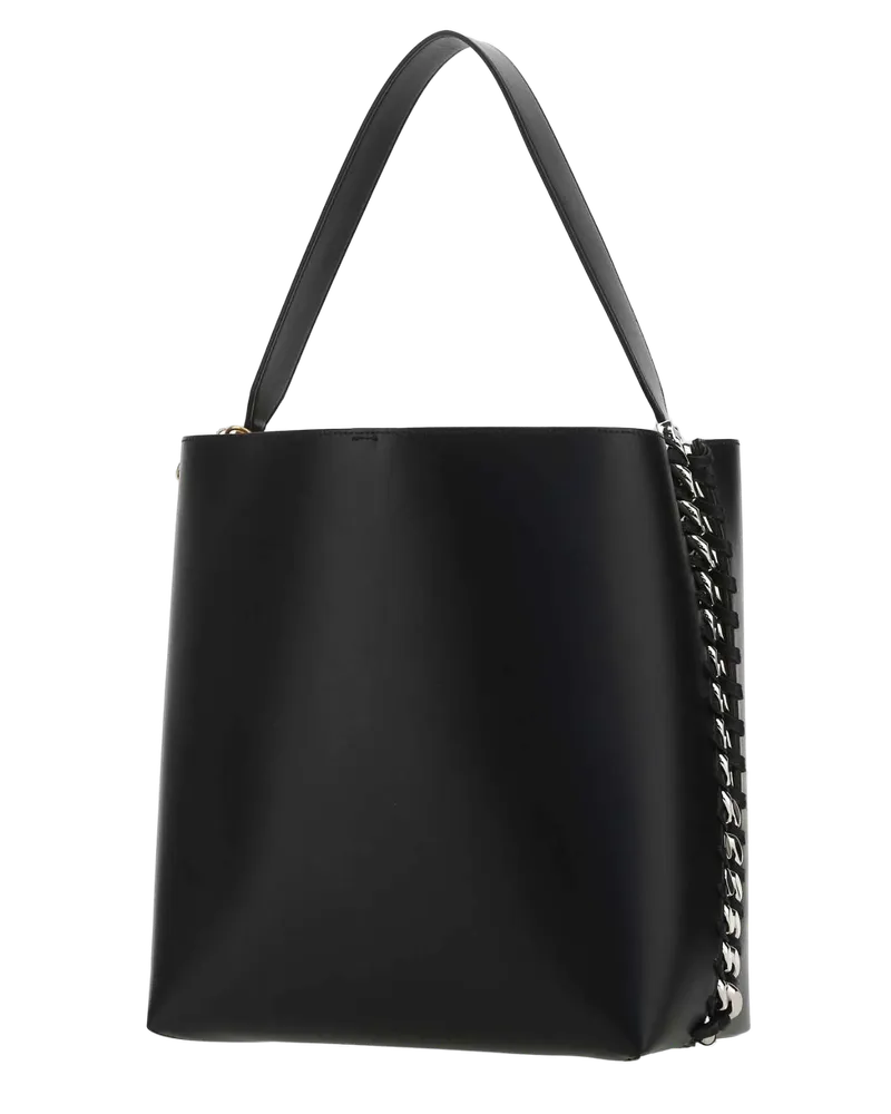 Stella McCartney Women's Black Alter Mat Frayme Shopping Bag 1000 Borse A Mano Black