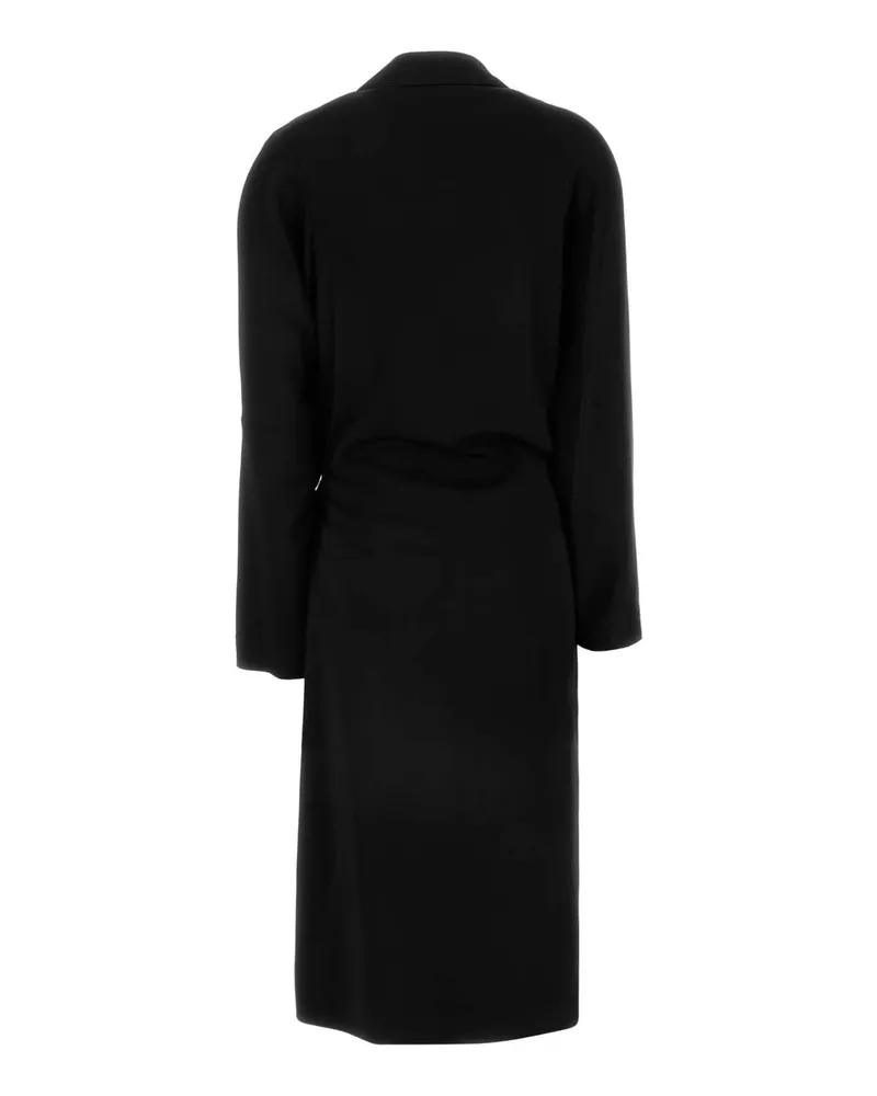 Loewe Women's Black Stretch Cady Dress Exterior: Viscose Elastane Abiti Black